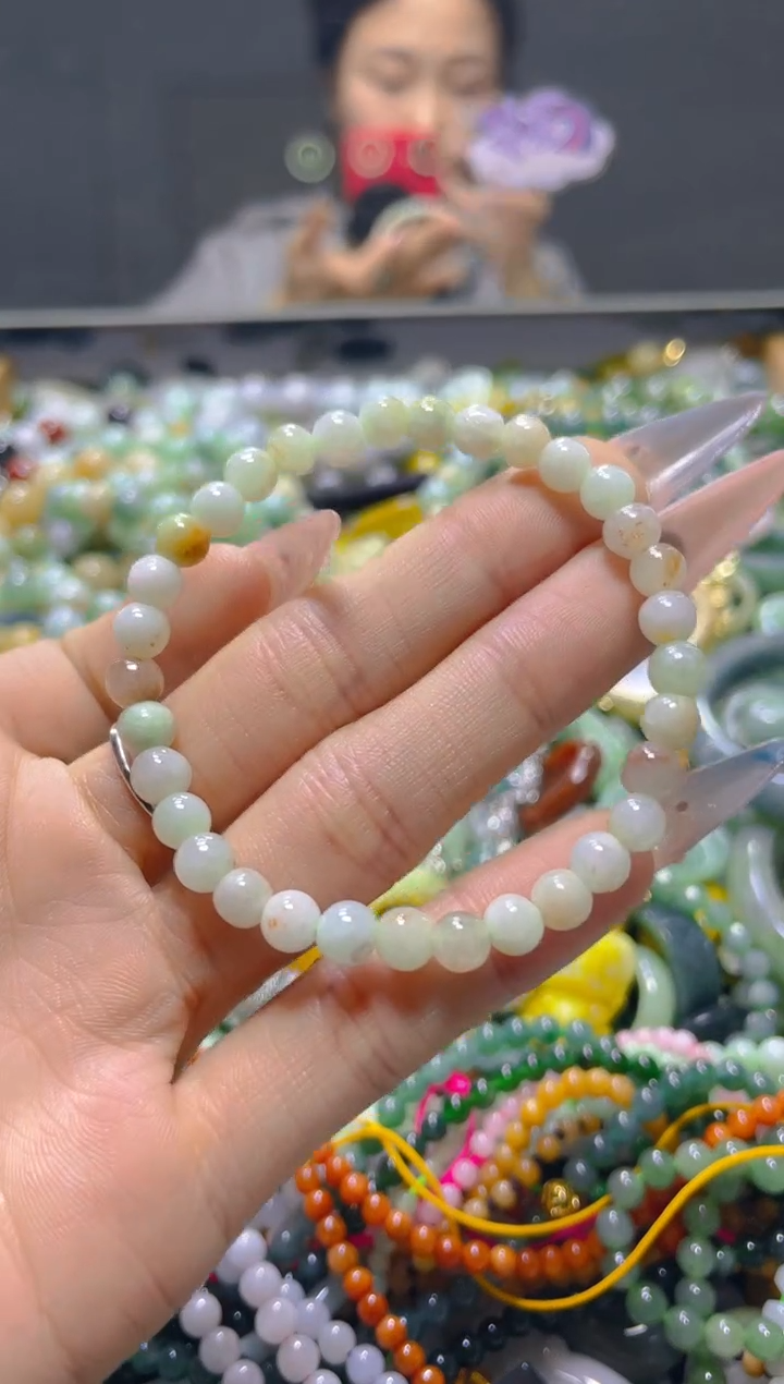 颈饰未镶嵌翡翠5MM