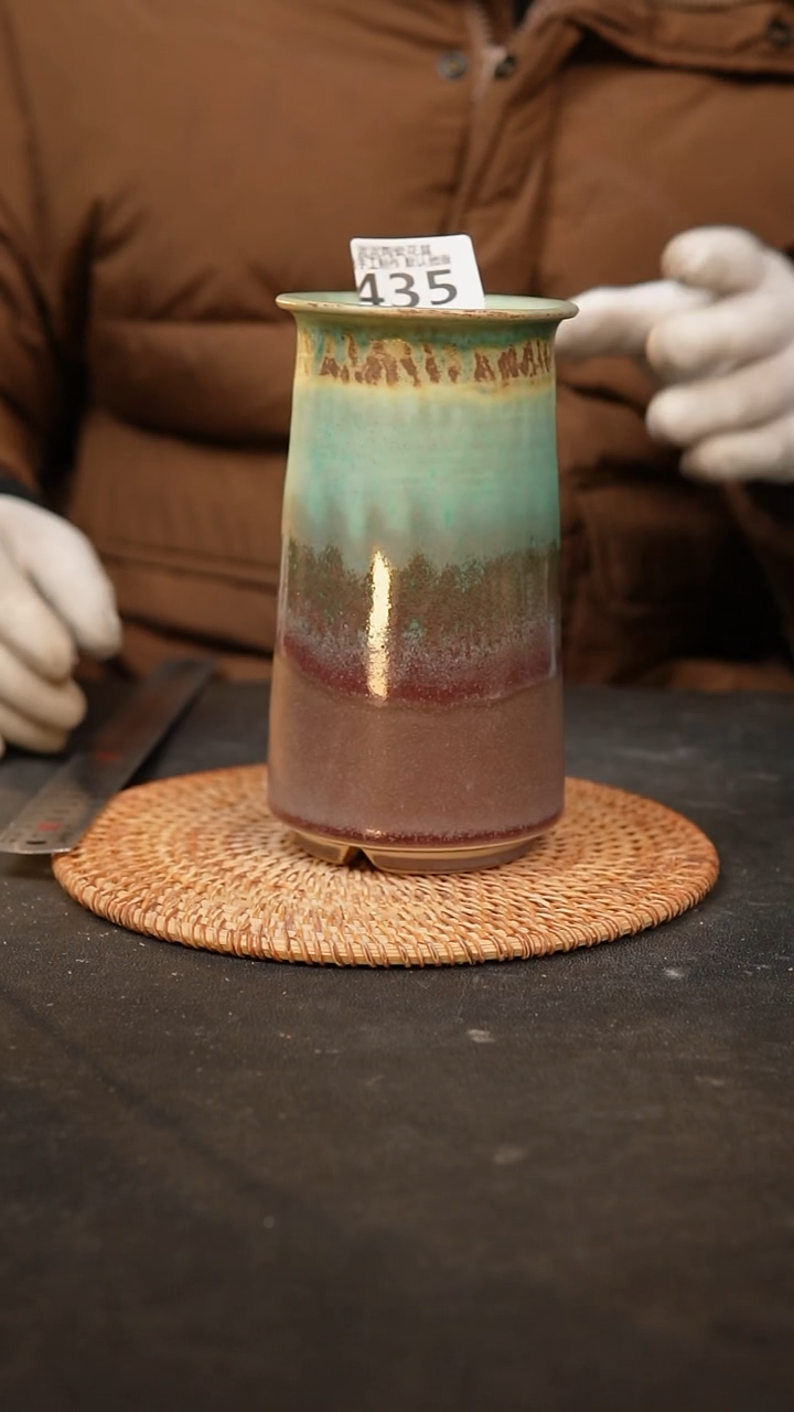 【闪购商品】瓷片435泥泥手工花盆