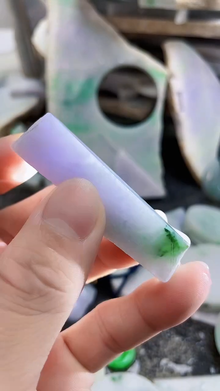 裸石翡翠天然A货翡翠板料
