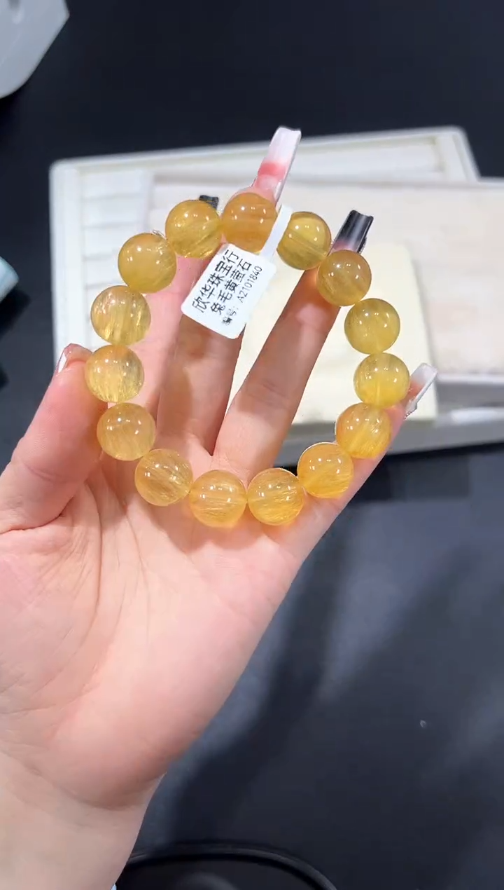 未镶嵌手链萤石75s多样性发其一【1条】默认微瑕