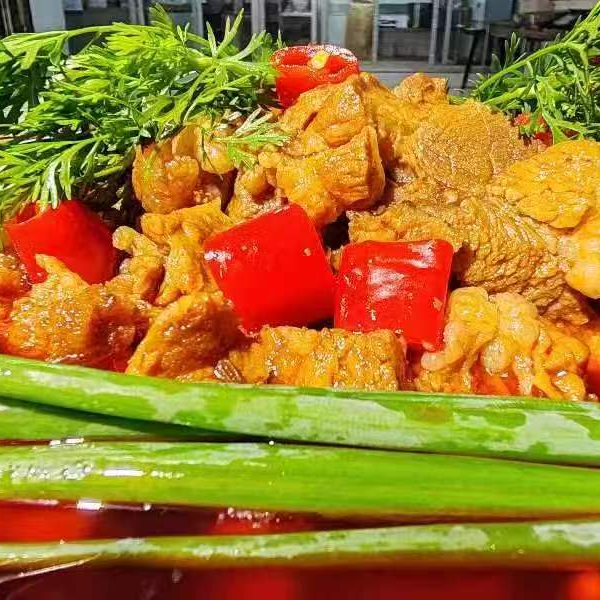 【红烧牛肉】小黄牛黄牛肉红烧牛腩 微辣红汤红油牛肉火锅 真空包装