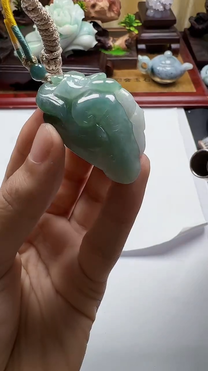 吊坠(不含链)未镶嵌翡翠1