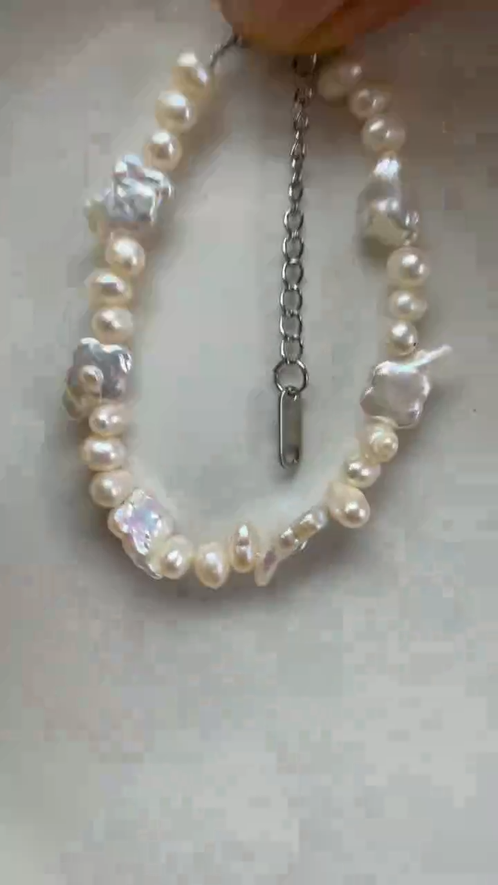 颈饰未镶嵌淡水珍珠1