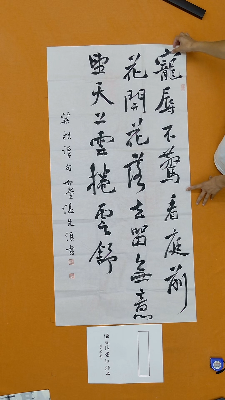 书法温先浪138*68 湖南  军旅书家 91 年