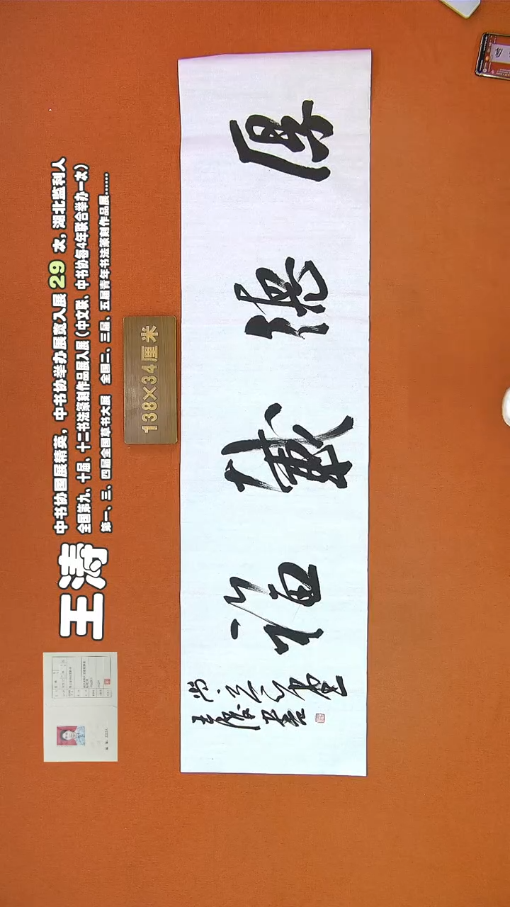 【闪购商品】书法296王涛书法作品