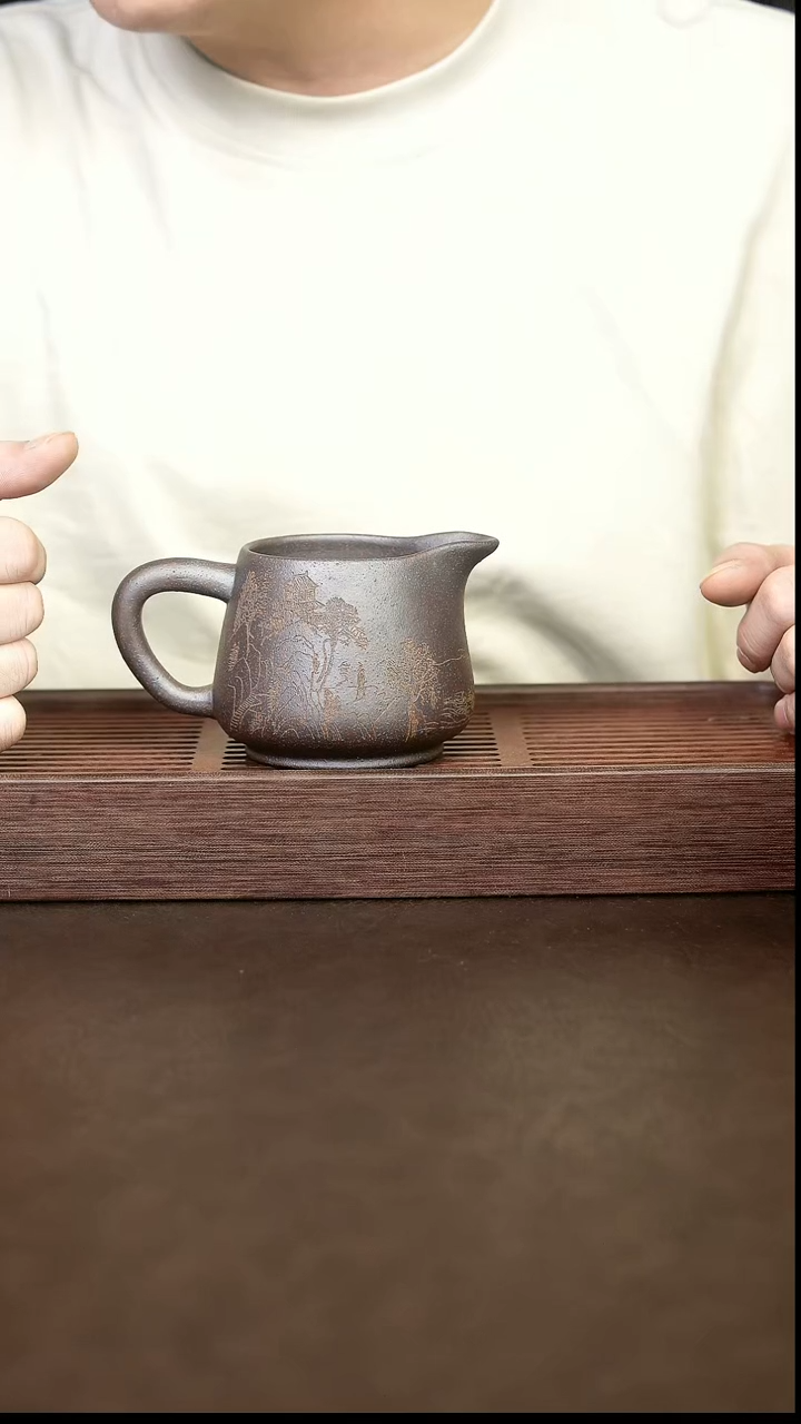 茶杯紫砂原矿紫砂茶具