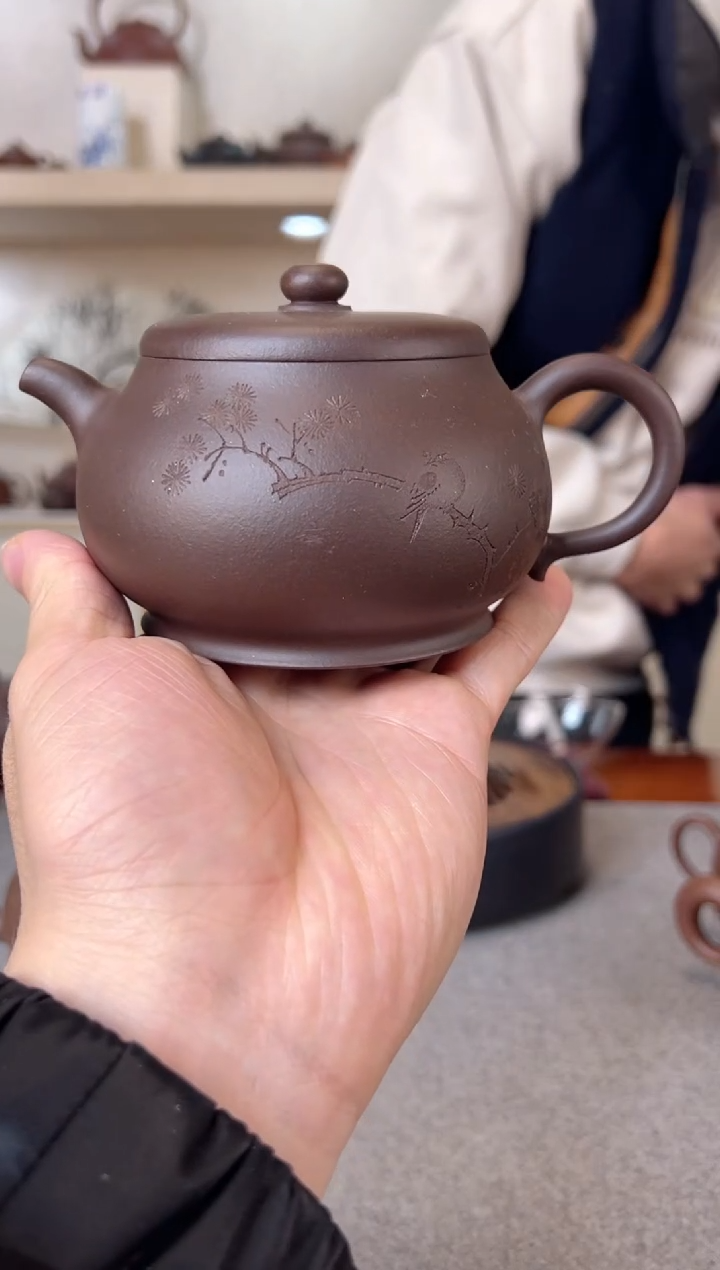 【闪购商品】紫砂茶壶紫砂壶 紫泥 半手工