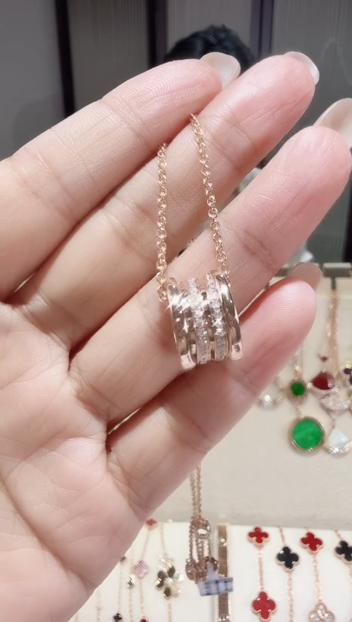 套链18K金镶嵌钻石套链