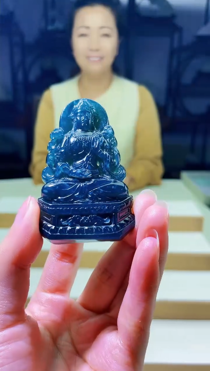 定制翡翠未镶嵌毛货07290272多样性发其一