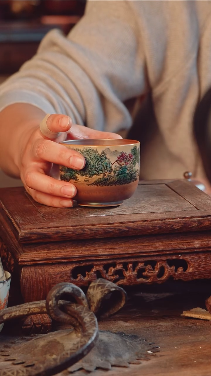 老昌号手工手绘茶器