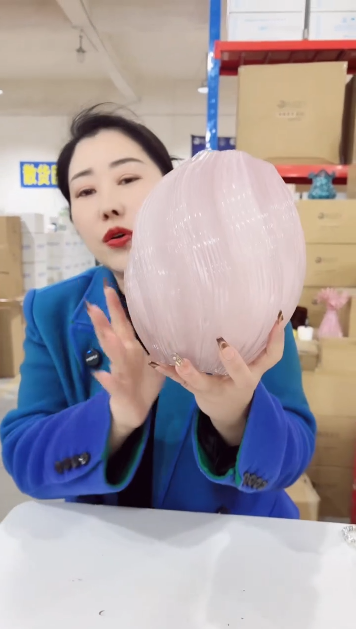 【闪购商品】玻璃唐总花瓶厂微瑕-LSFSA