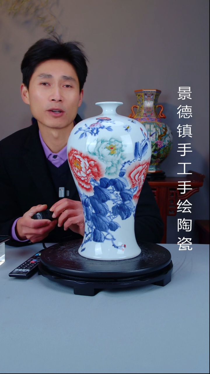 陶瓷景德镇手工手绘陶瓷32