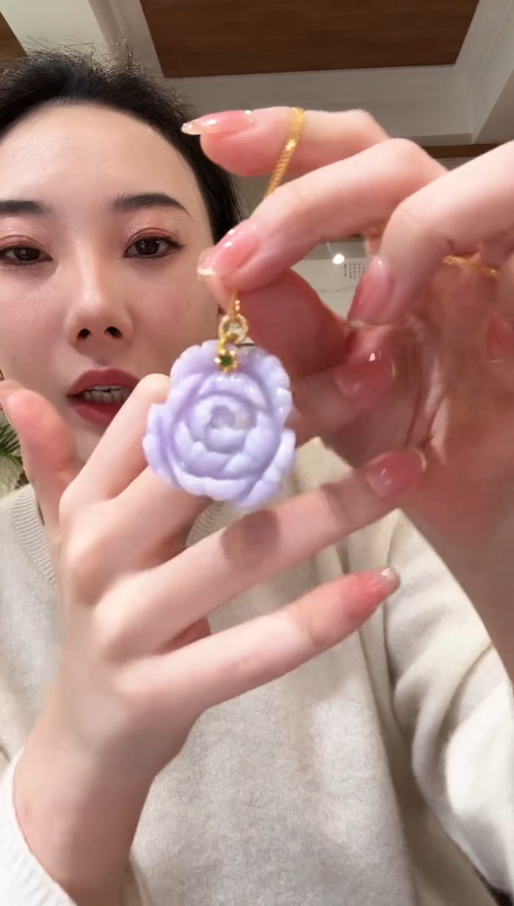 【闪购商品】翡翠颈饰未镶嵌国风