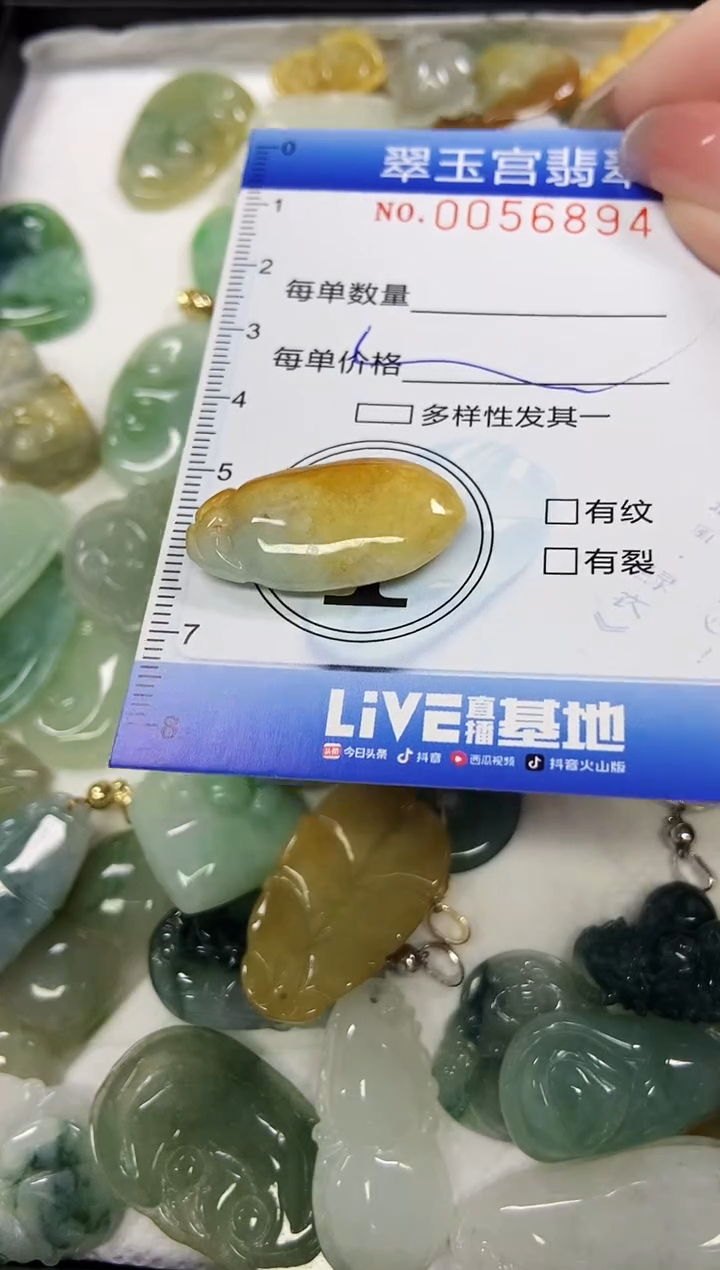 【闪购商品】翡翠颈饰未镶嵌闪购商品0056894