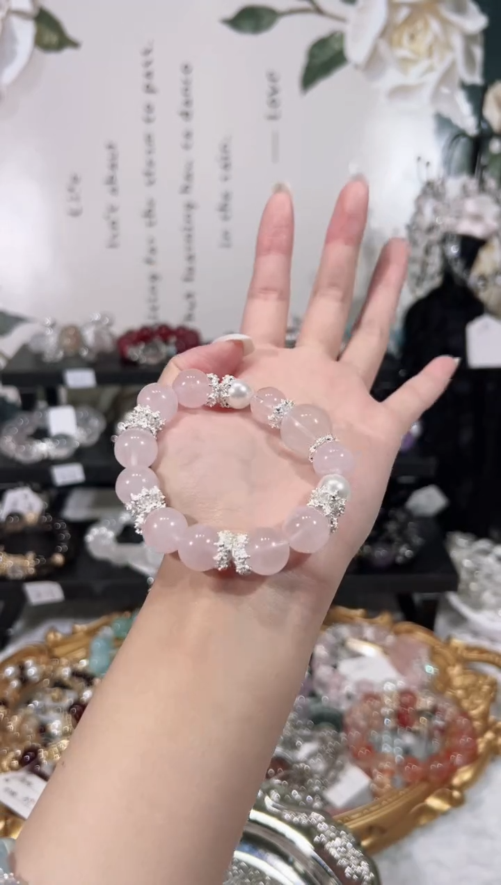 【闪购商品】水晶手链未镶嵌天然水晶默认微瑕 多样性发货发其一