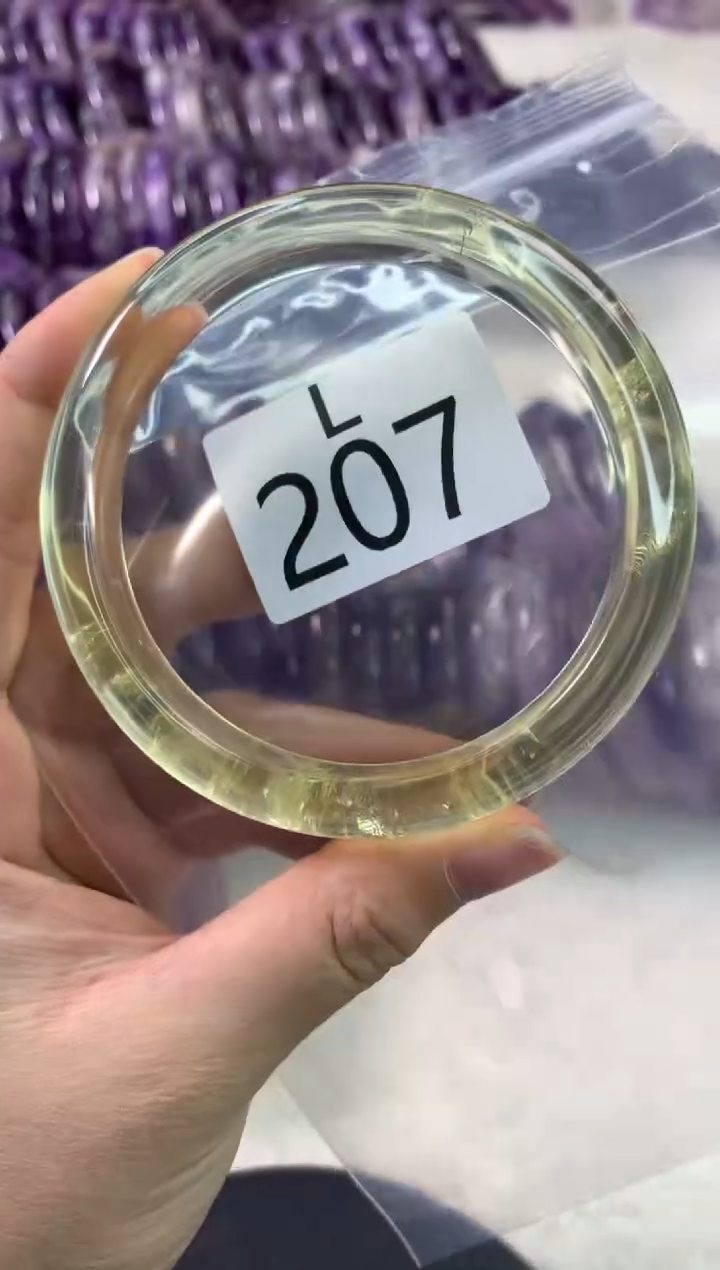 【闪购商品】水晶水晶手镯L未镶嵌207-63