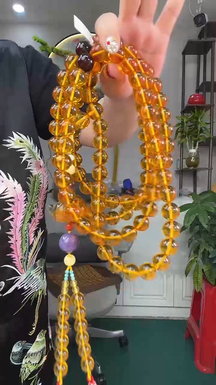 【闪购商品】琥珀颈饰未镶嵌项链