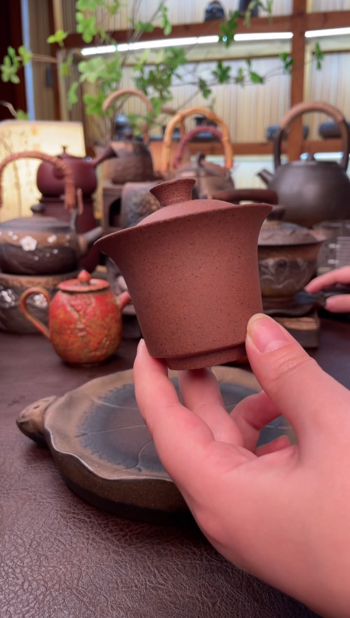 【闪购商品】瓷片瓷野粗陶茶具