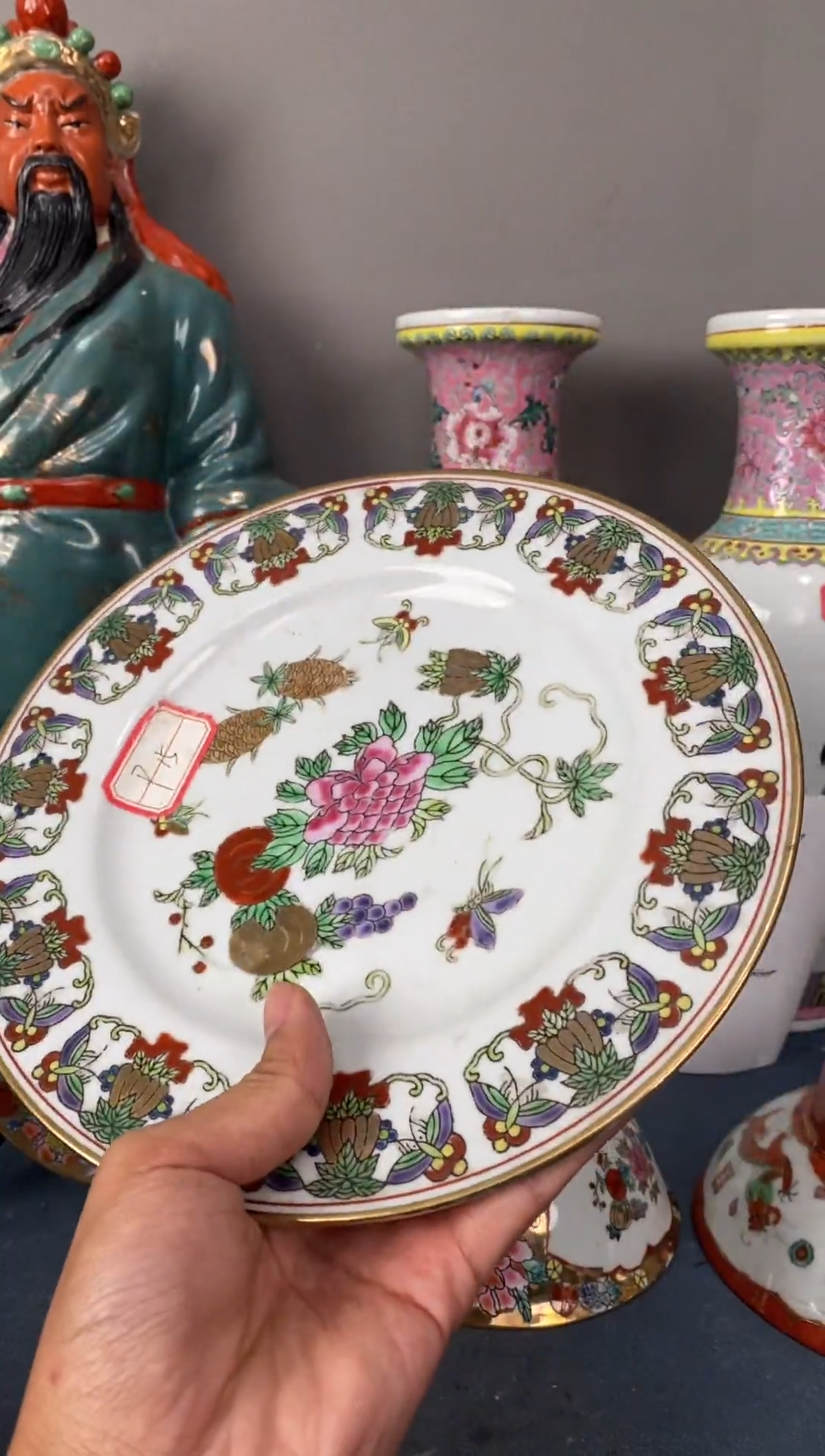 摆件陶567老厂瓷微瑕慎拍（已开价）