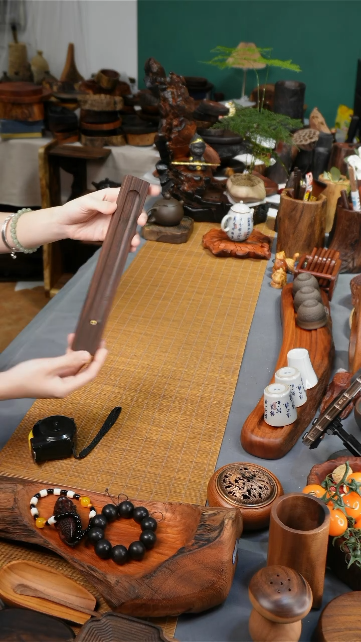 大叶紫檀实木香插