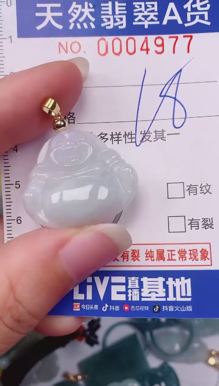 颈饰未镶嵌翡翠00004977