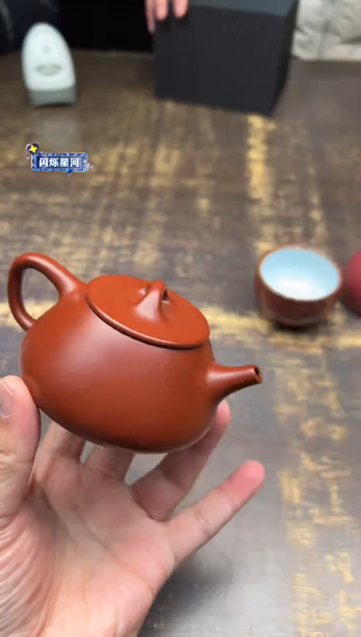 【闪购商品】/吴水勤大红袍子冶石瓢壶