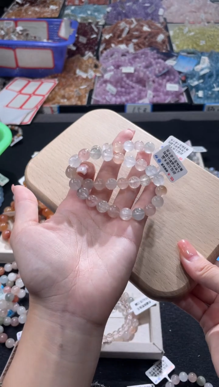 水晶手链未镶嵌262号2条 多样性发一9+