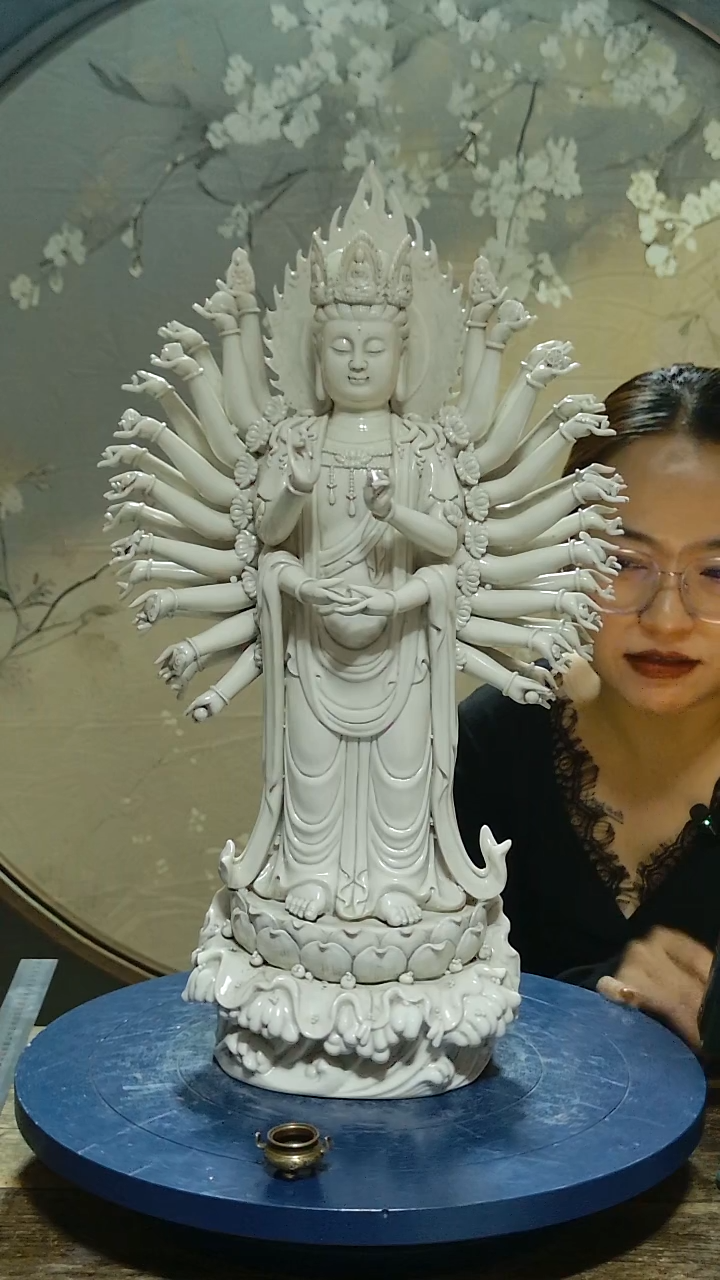 佛像德化瓷观音造像