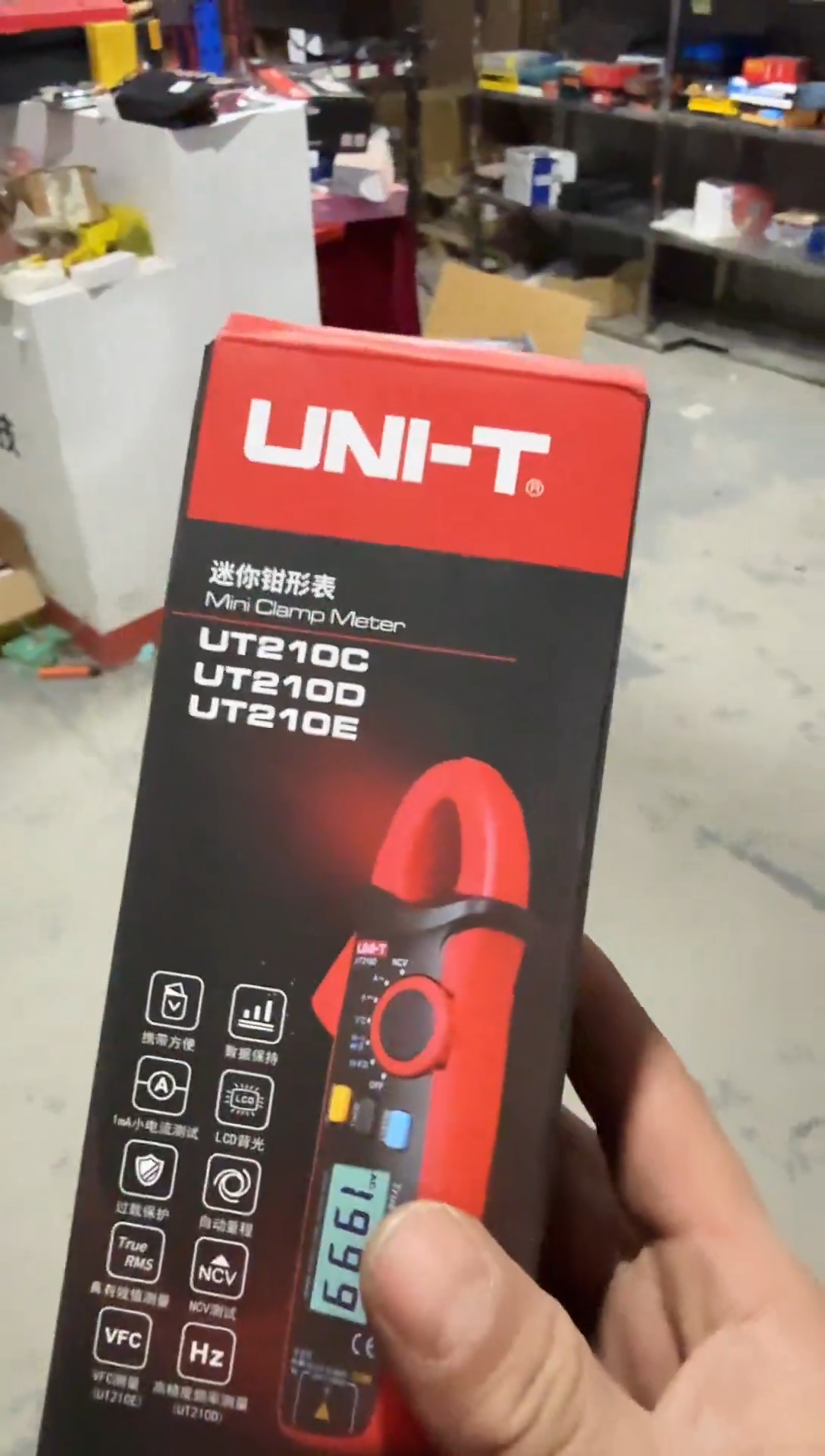 优利德UT210E迷你钳形表