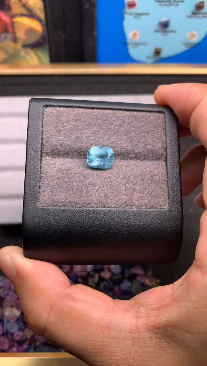 未镶嵌未镶嵌定制海蓝宝石橘*3.2克拉