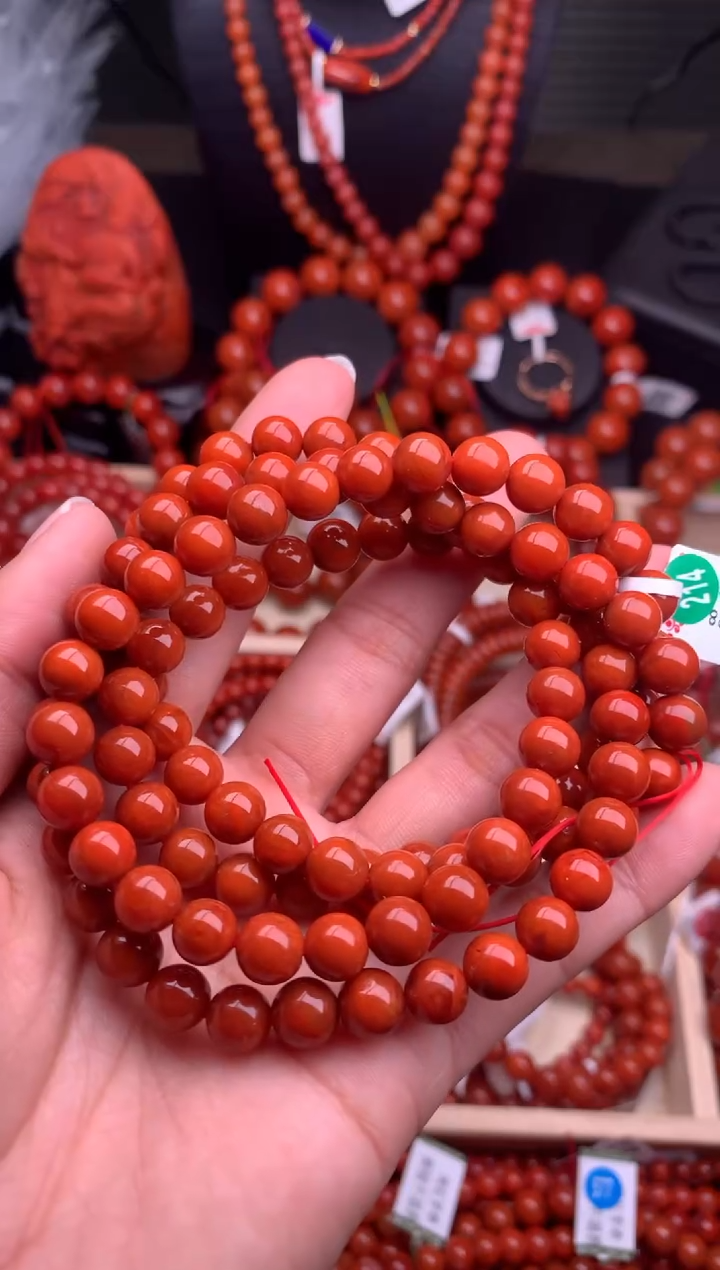 【闪购商品】南红玛瑙珠宝奇石未镶嵌7