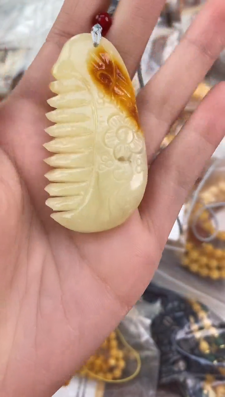 裸石琥珀未镶嵌天然琥珀蜜蜡