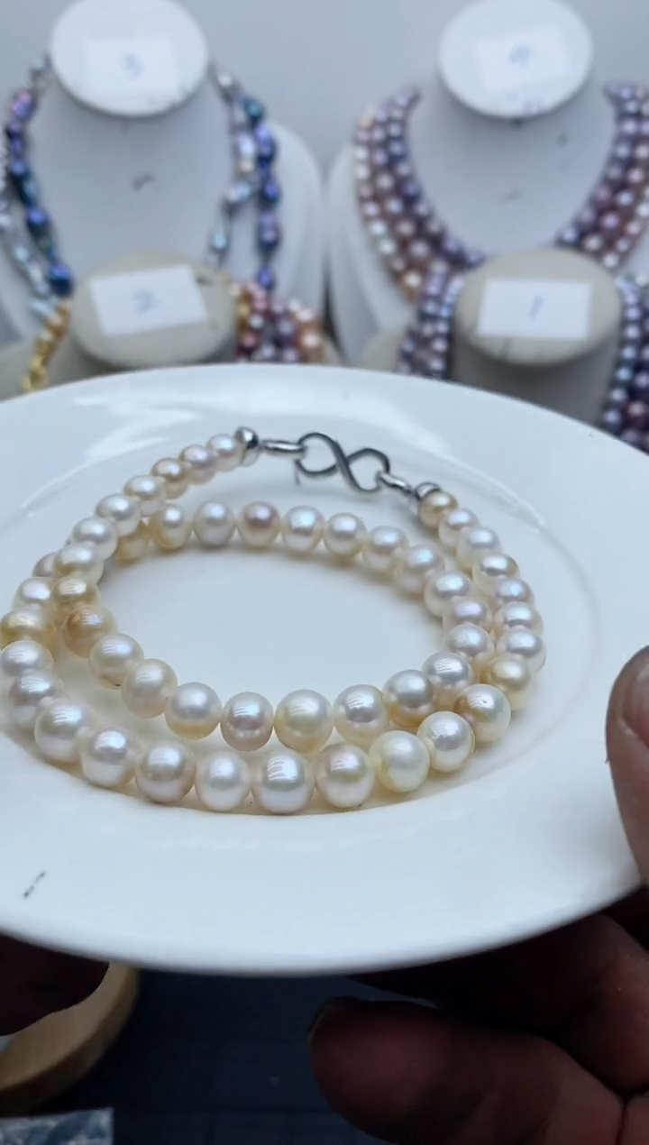 【闪购商品】淡水珍珠颈饰未镶嵌0342