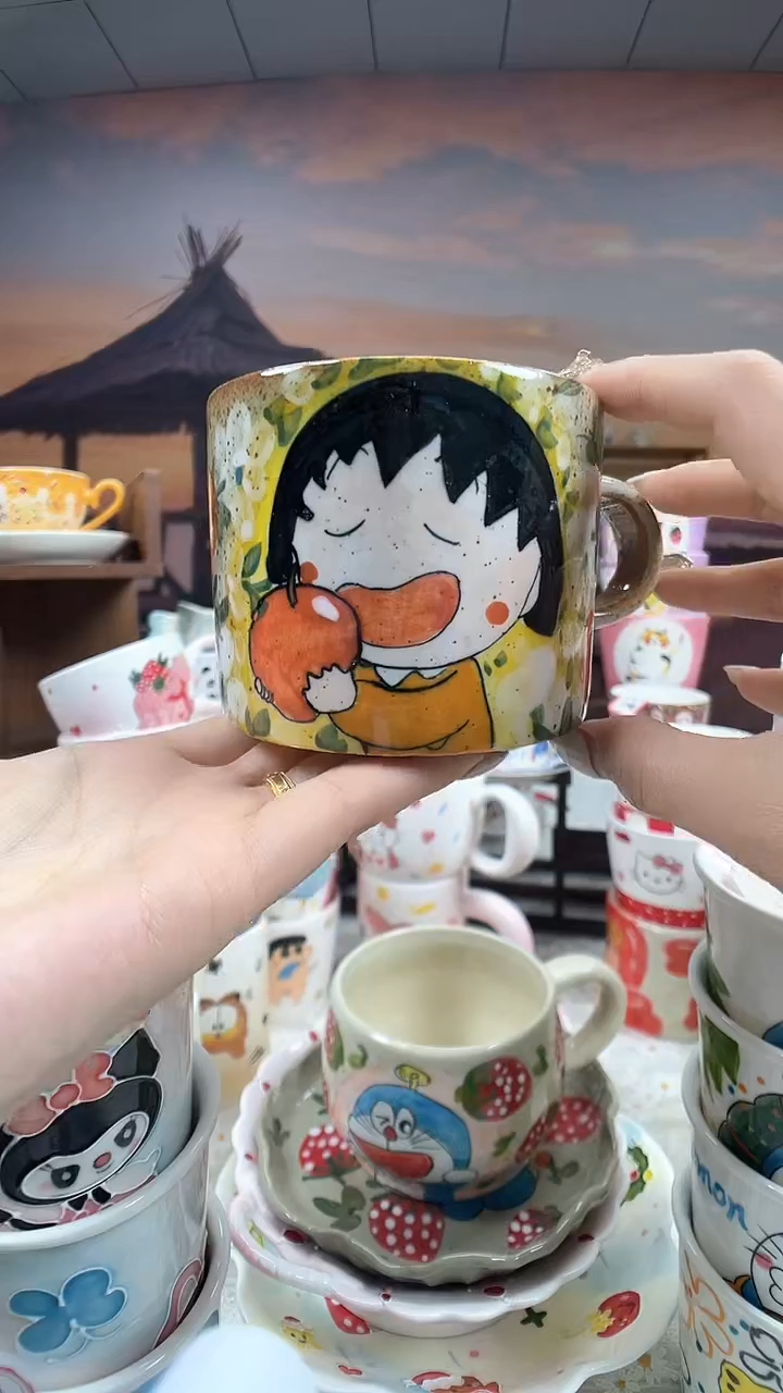 【闪购商品】景德镇手工创意陶瓷杯