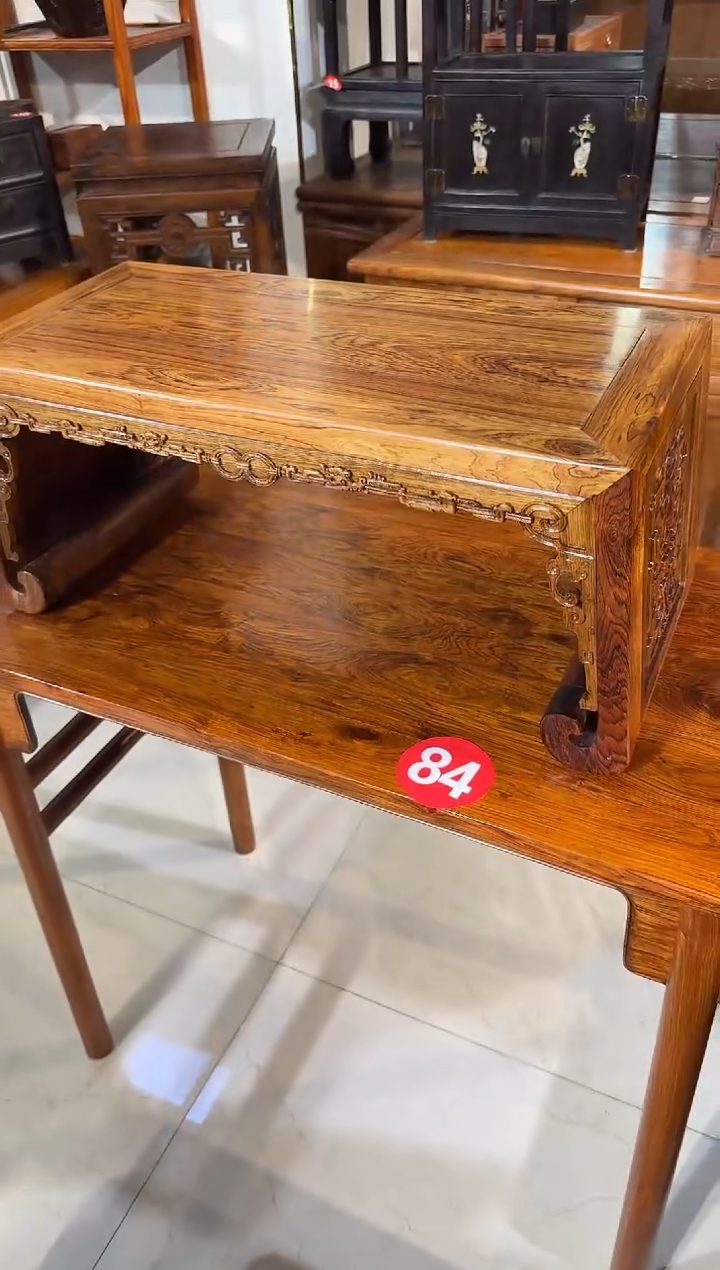 【闪购商品】木木艺黄花梨花纹卷案2800.8888