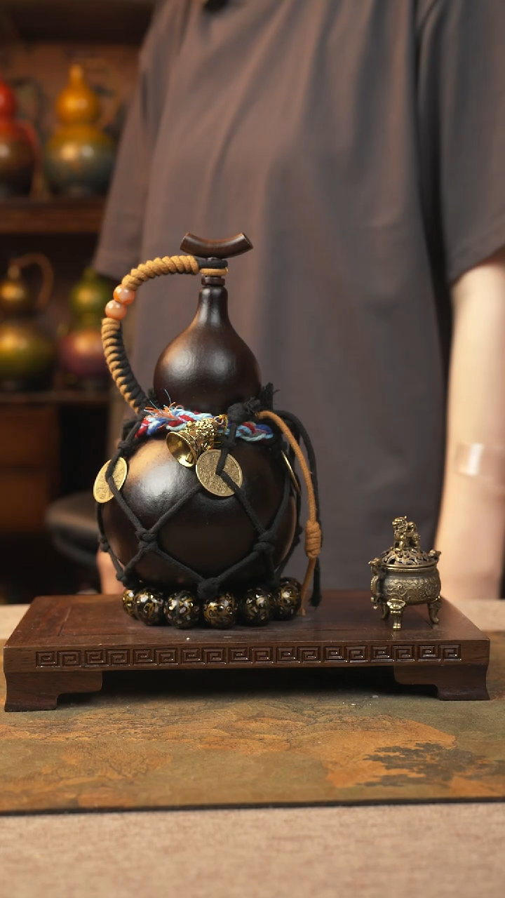 369大漆一物一拍记葫堂出品【不带手串】