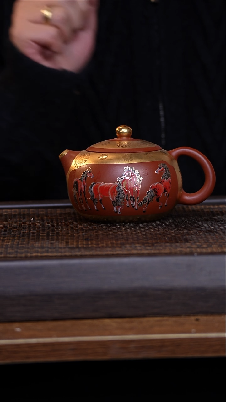 茶壶紫砂宜兴手工原矿紫砂壶001