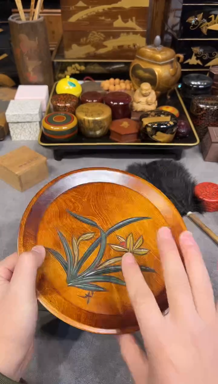 壶承大漆漆器大漆漆器