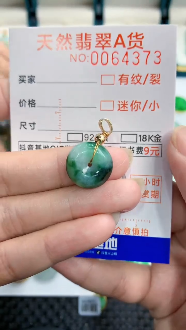 【闪购商品】翡翠颈饰未镶嵌            8