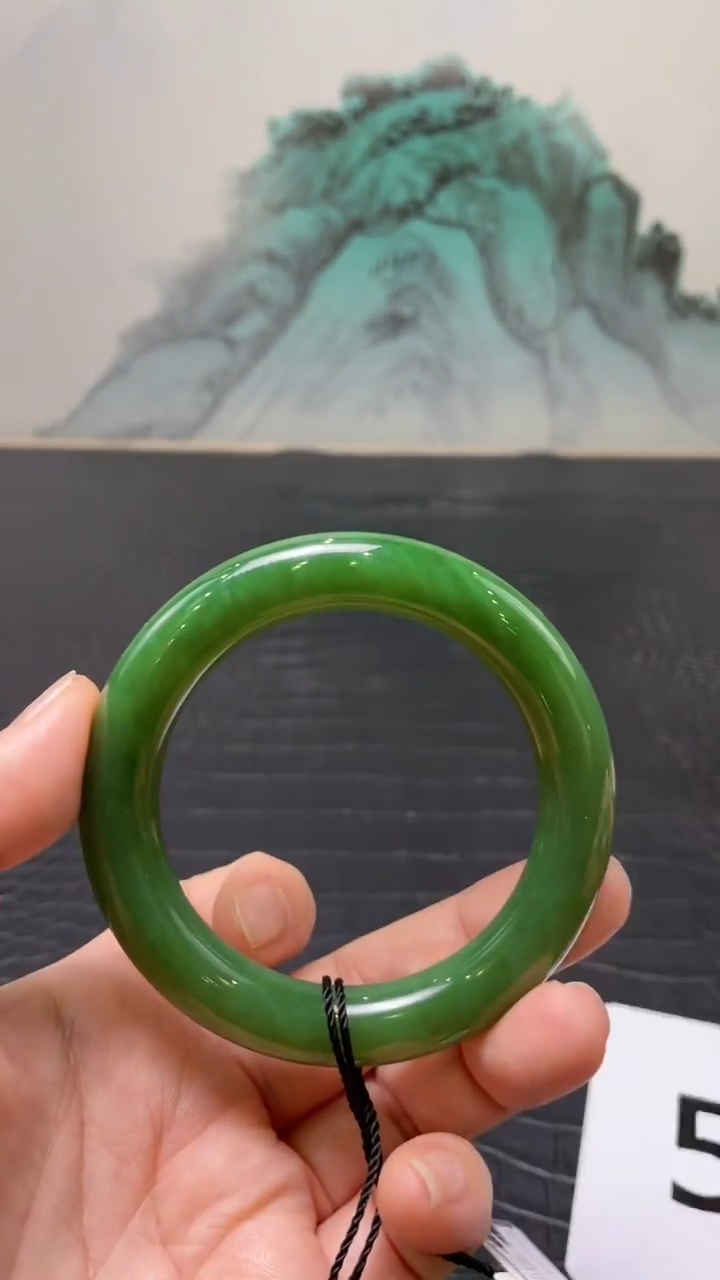 未镶嵌手镯和田玉（碧玉）用****654+