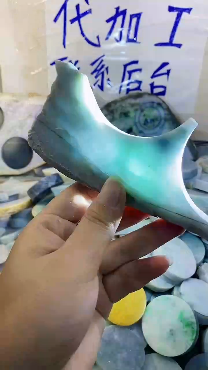 裸石翡翠纯天然A货翡翠9