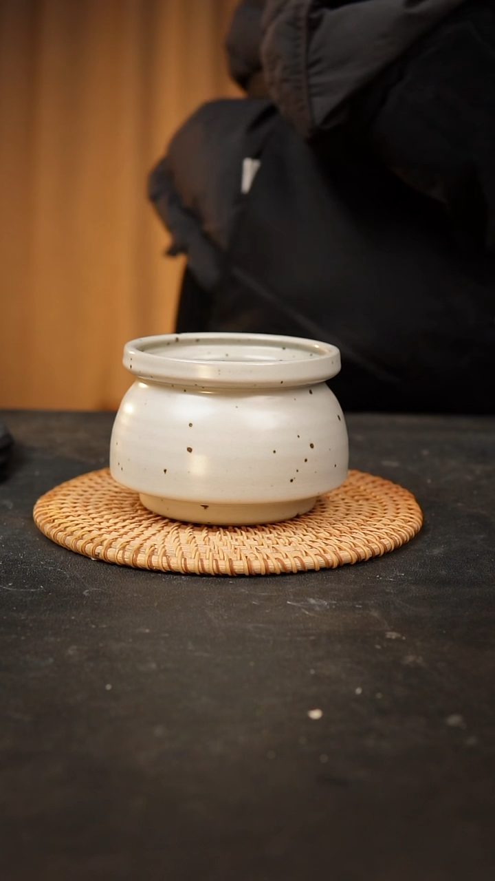 【闪购商品】瓷片泥泥手工花盆