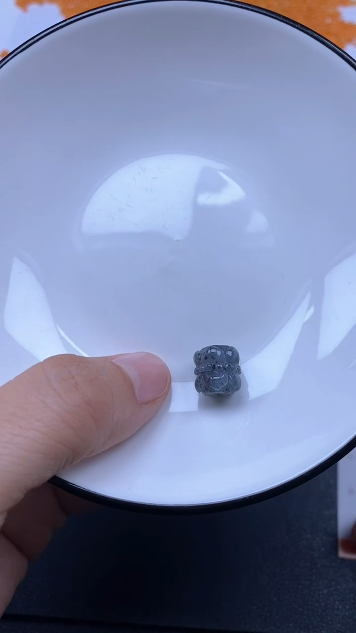 颈饰未镶嵌翡翠雪欣散珠定制diy