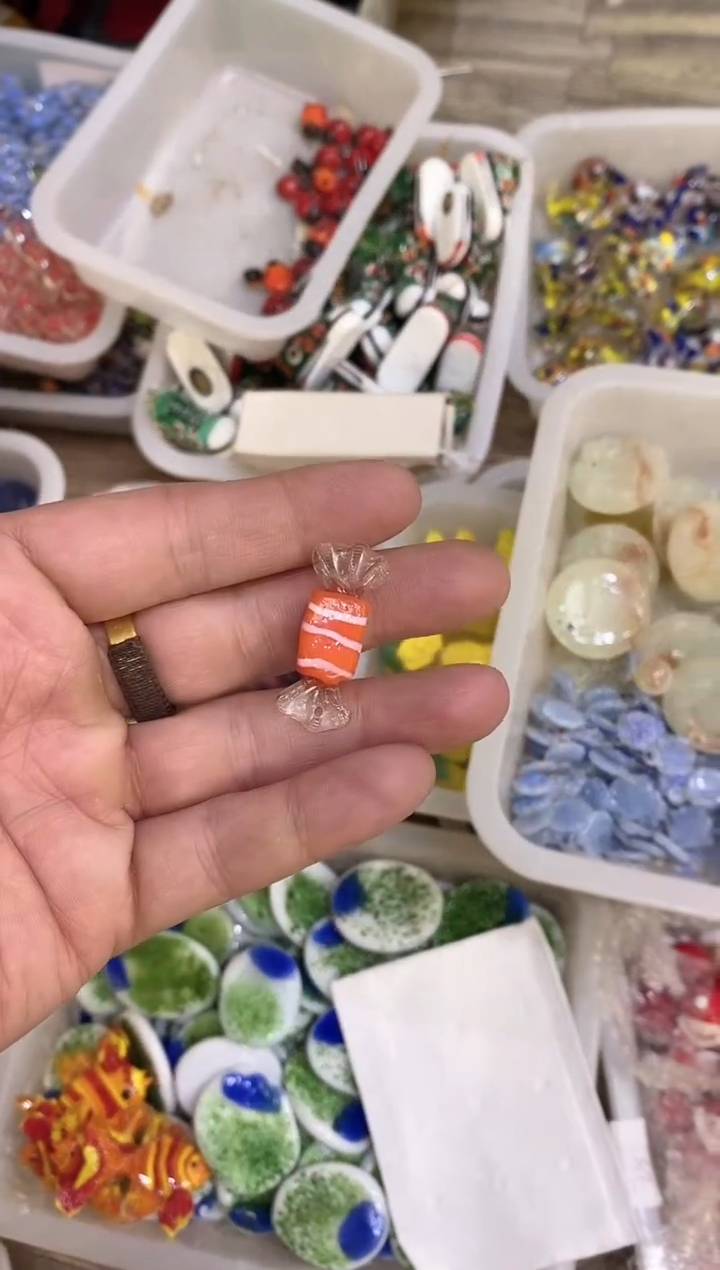 琉璃手工艺品特价小糖