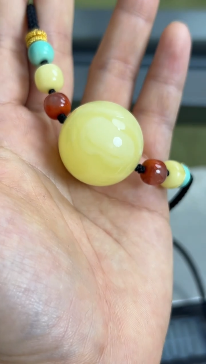 裸石琥珀未镶嵌琥珀蜜蜡吊坠