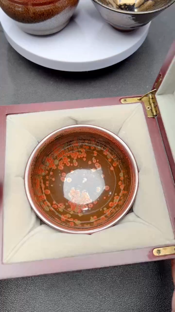 【闪购商品】茶盏801礼盒证书建盏