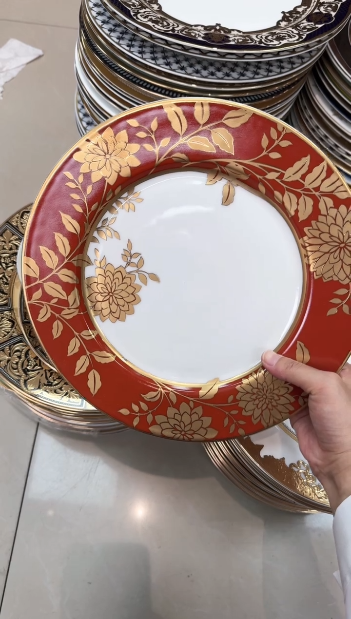 【闪购商品】瓷片10.5寸平盘微瑕春节活动  福利价