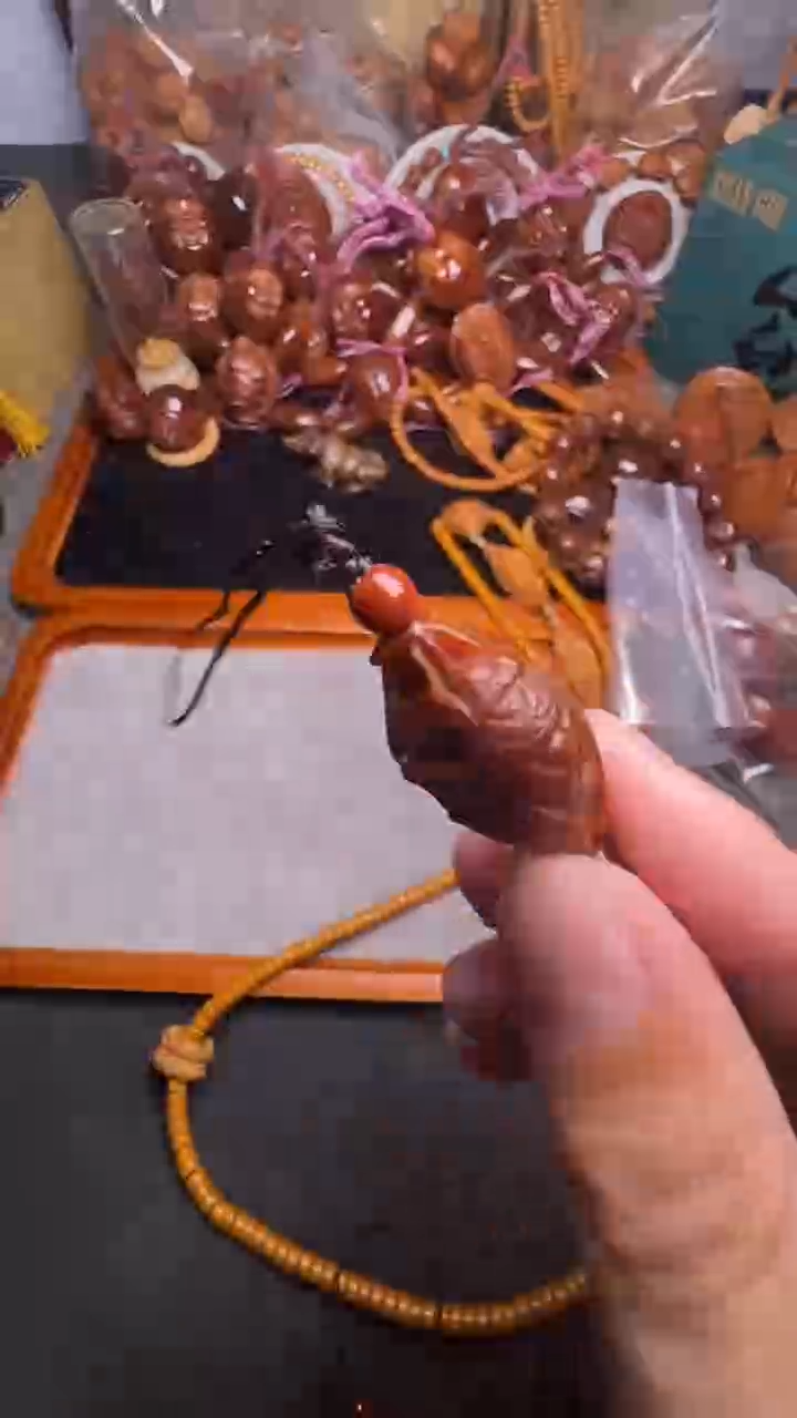 手串橄榄核吉*金蝉一个2