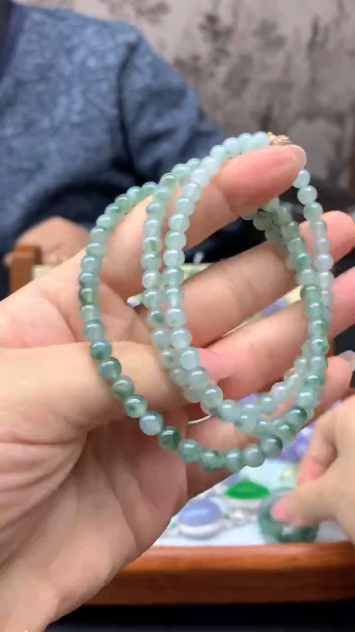 【闪购商品】翡翠手串未镶嵌254-天然翡翠