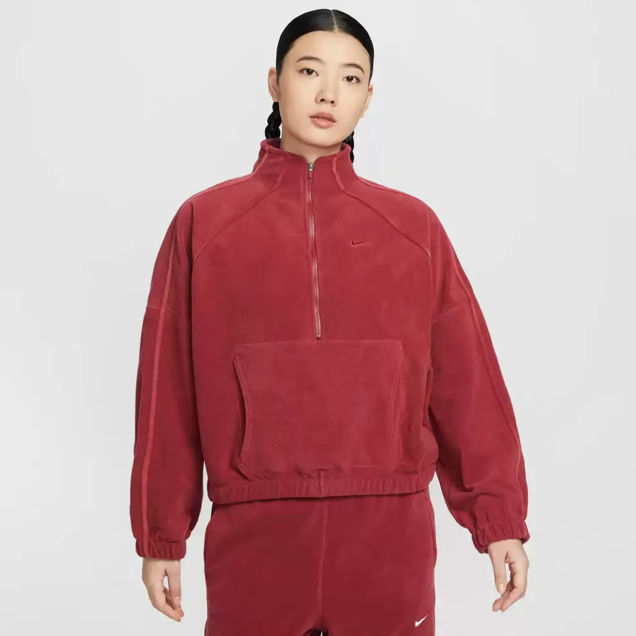 NIKE/耐克女子AS W NK ONE TF运动休闲套头衫卫衣HV3716613